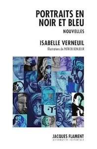 Portraits en noir et bleu