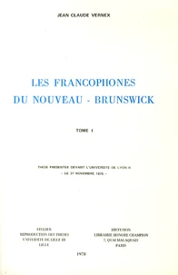 Les francophones du Nouveau-Brunswick