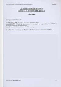 La communication de crise : comment la prevenir et la gérer ?