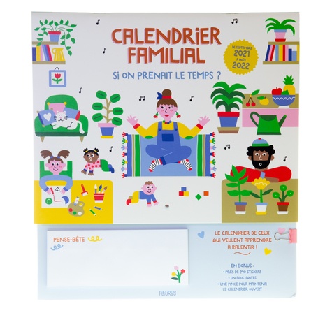 Calendrier familial. Si on prenait le temps ?  Edition 2021-2022