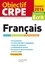 Objectif CRPE Français - 2016  Edition 2016