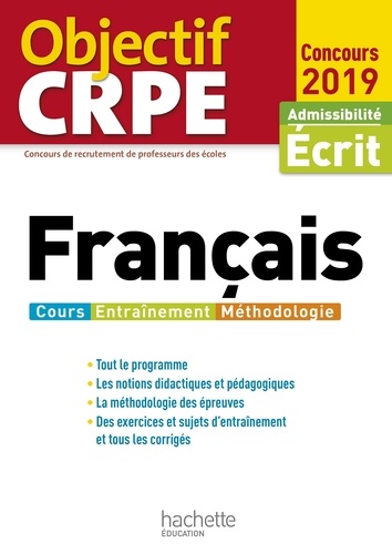 Véronique Bourhis et Laurence Allain Le Forestier - Objectif CRPE Français 2019.
