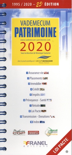 Vademecum patrimoine  Edition 2020