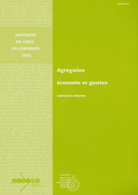 Agrégation économie et gestion
