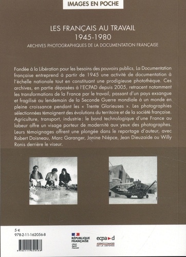 Les Français au travail 1945-1980. Archives photographiques de La Documentation française