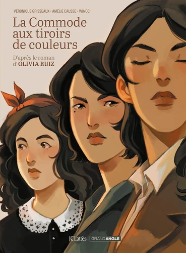 Couverture de La commode aux tiroirs de couleurs : d'après le roman d'Olivia Ruiz
