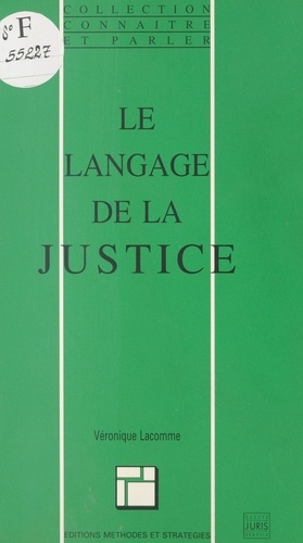 Le langage de la justice