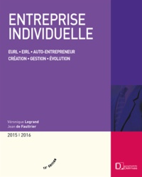 Véronique Legrand et Jean de Faultrier - Entreprise individuelle - EURL, EIRL, auto-entrepreneur, création, gestion, évolution.