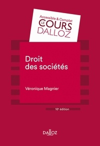 Véronique Magnier - Droit des sociétés.