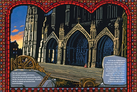 Les dessins de Claire. Vitraux de la cathédrale de Chartres