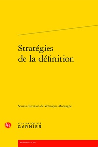 Véronique Montagne - Stratégies de la définition.