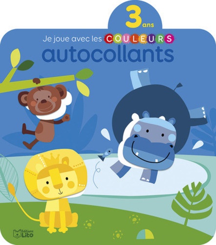 Véronique Petit - Autocollants Les animaux sauvages - Je joue avec les couleurs.