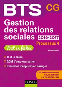 Gestion des relations sociales BTS CG Processus 4