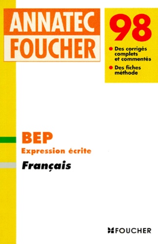 Français Expression écrite Bep - 