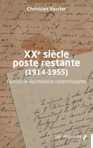 XXe siècle poste restante (1914-1955)