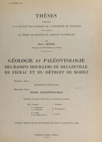Géologie et paléontologie des bassins houillers de Decazeville, de Figeac et du détroit de Rodez (2). Étude paléontologique
