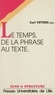  Vetters - Le temps, de la phrase au texte.