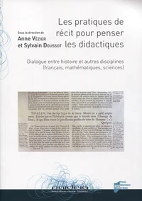Les pratiques de récit pour penser les didactiques