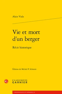 Vie et mort d'un berger