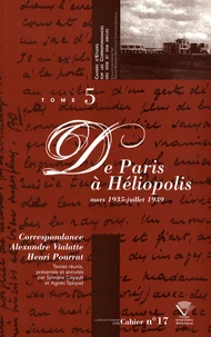 Correspondance Alexandre Vialatte - Henri Pourrat (1916-1959)