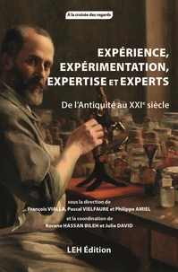 Expérience, expérimentation, expertiste et experts