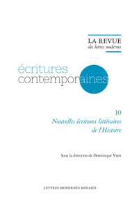 Nouvelles écritures littéraires de l'Histoire