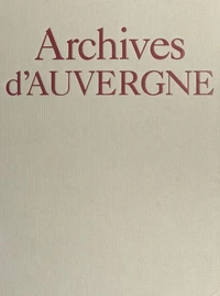 Archives d'Auvergne