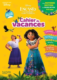 Cahier de vacances de la moyenne section à la grande section