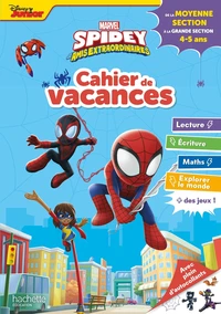 Cahier de vacances Spidey et ses amis extraordinaires