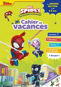 Cahier de vacances Spidey et ses amis extraordinaires