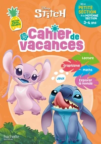 Cahier de vacances Stitch