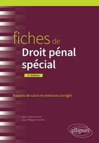 Fiches de Droit pénal spécial