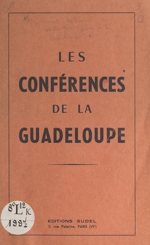 Les conférences de la Guadeloupe