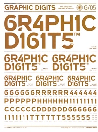 Victor Cheung - Graphic Digits - New Typographic Approach to Numerals.