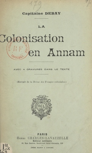 La colonisation en Annam