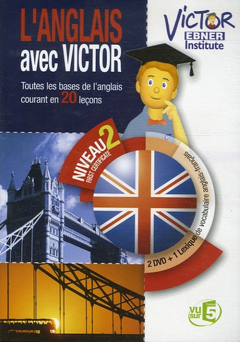  Victor Ebner Institute - L'anglais avec Victor niveau 2 - DVD vidéo.