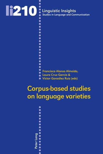Víctor González ruiz et Laura Cruz garcía - Corpus-based studies on language varieties.