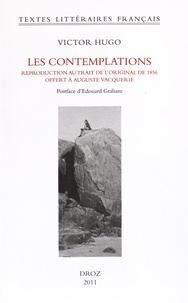 Téléchargez des ebooks gratuits au format kindle Les contemplations par Victor Hugo en francais 9782600014502 PDF DJVU