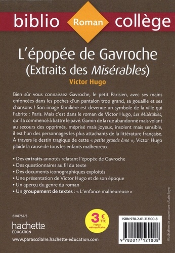 Les Misérables  L'épopée de Gavroche