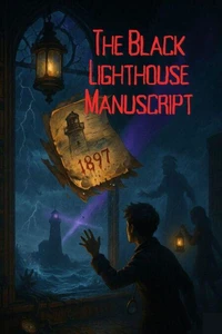 The Black Lighthouse Manuscript - A Symbolic Sci-Fi Mystery for Advanced English Learners (B2–C1 Level)