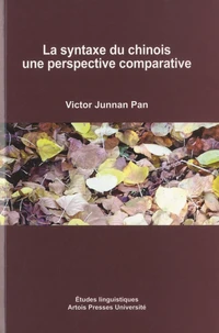 La syntaxe du chinois