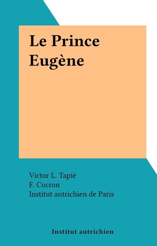 Le Prince Eugène