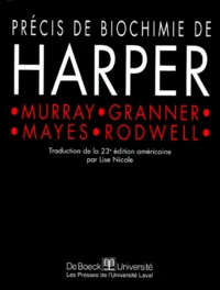 Precis De Biochimie De Harper