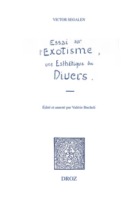 Essai sur l'exotisme