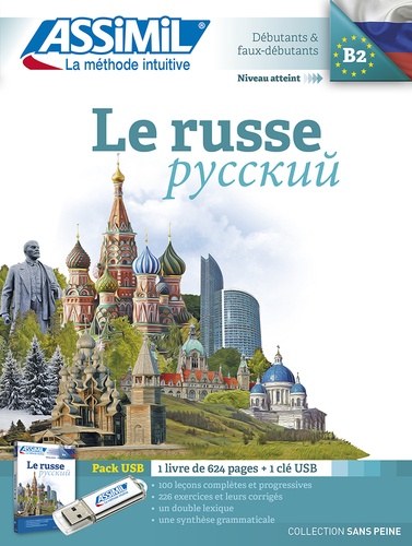 Victoria Melnikova-Suchet - Le russe - Pack USB : 1 livre. 1 Clé Usb