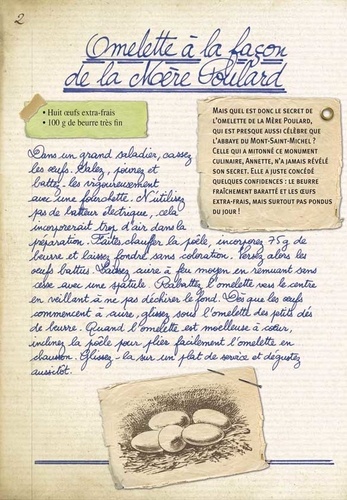 Carnet de recettes du Mont-Saint-Michel