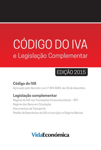 Código do IVA e Legislação Complementar - 2015