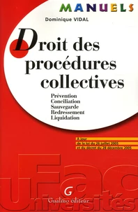 Droit des procédures collectives