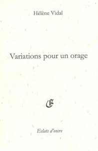 Variations pour un orage