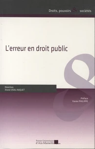 L'erreur en droit public